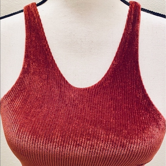 Urban Outfitters Out from Under Burgundy Crop Top NWT - Picture 5 of 15